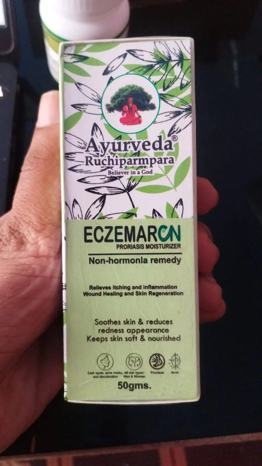 Eczemaron Anti-Fungal Cream – Fast Relief from Eczema, Ringworm & Itching (50g)